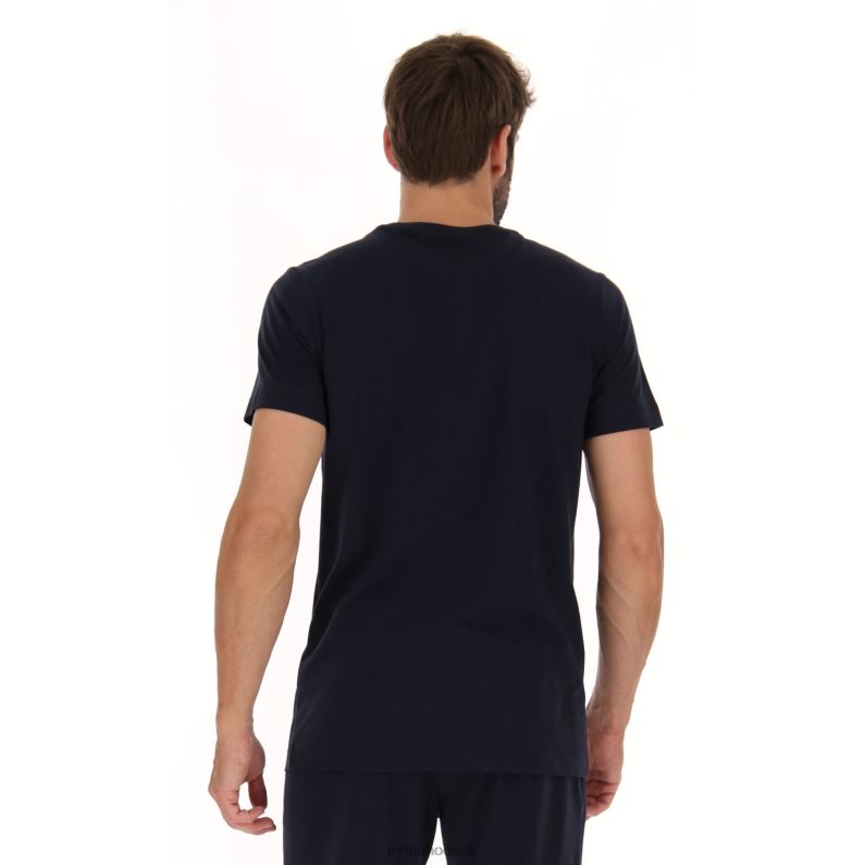 MSC TEE Man 446TN469 Apparel NAVY BLUE Lotto