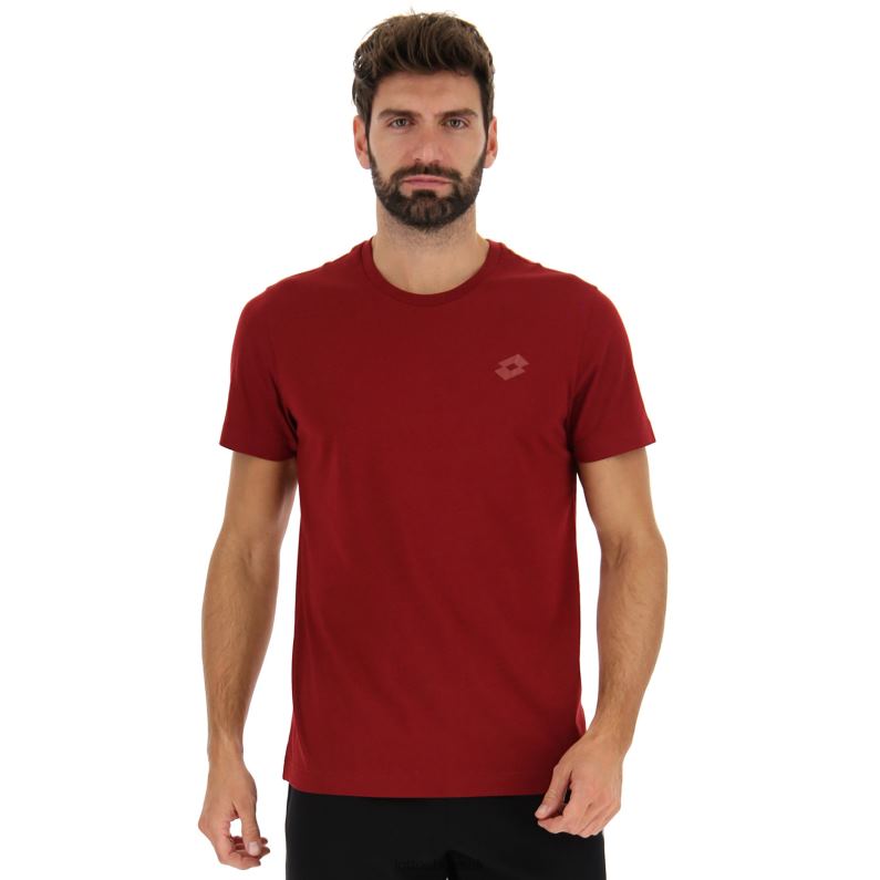 MSC TEE Man 446TN476 Apparel RHUBARB RED Lotto