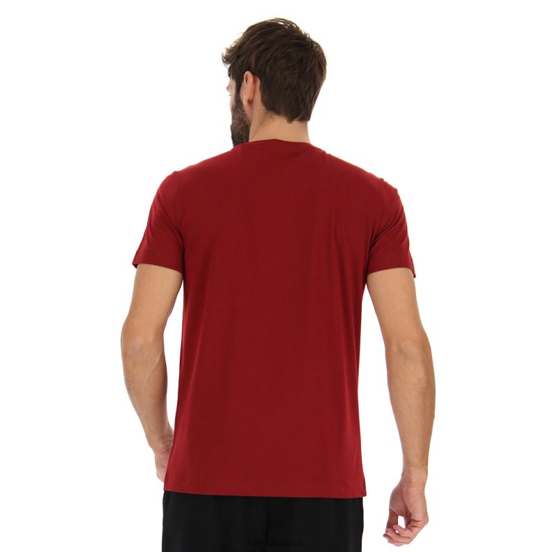 MSC TEE Man 446TN476 Apparel RHUBARB RED Lotto