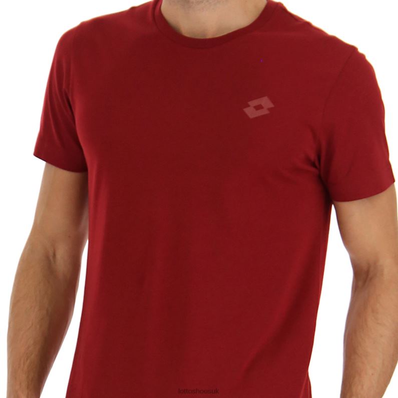 MSC TEE Man 446TN476 Apparel RHUBARB RED Lotto