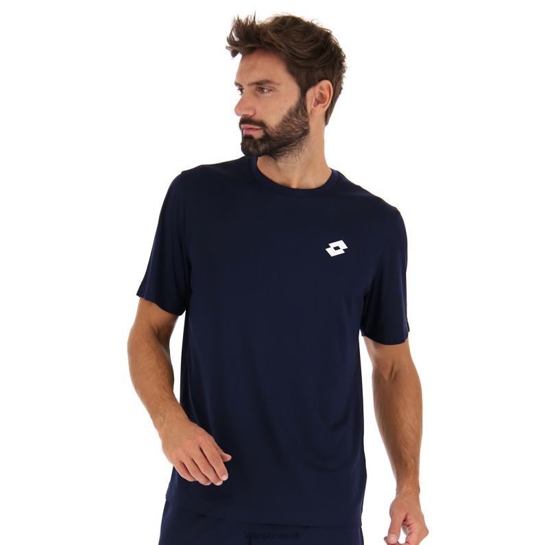 MSP TEE Man 446TN461 Apparel NAVY BLUE Lotto