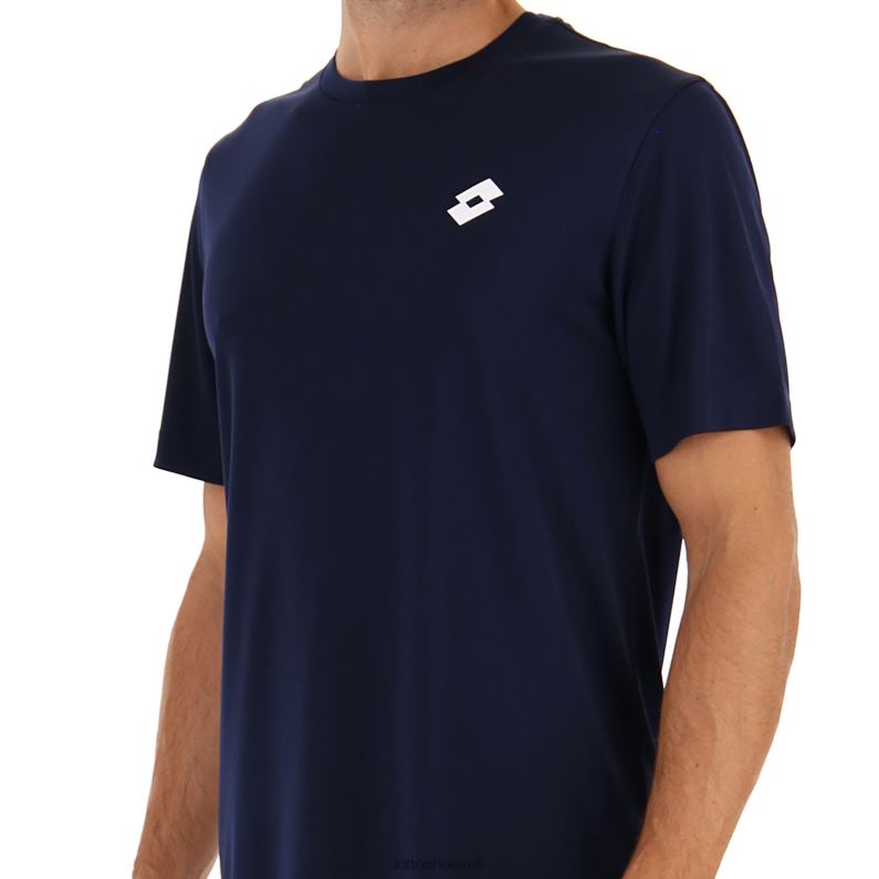 MSP TEE Man 446TN461 Apparel NAVY BLUE Lotto