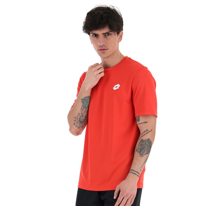MSP TEE Man 446TN474 Apparel FLAME RED Lotto