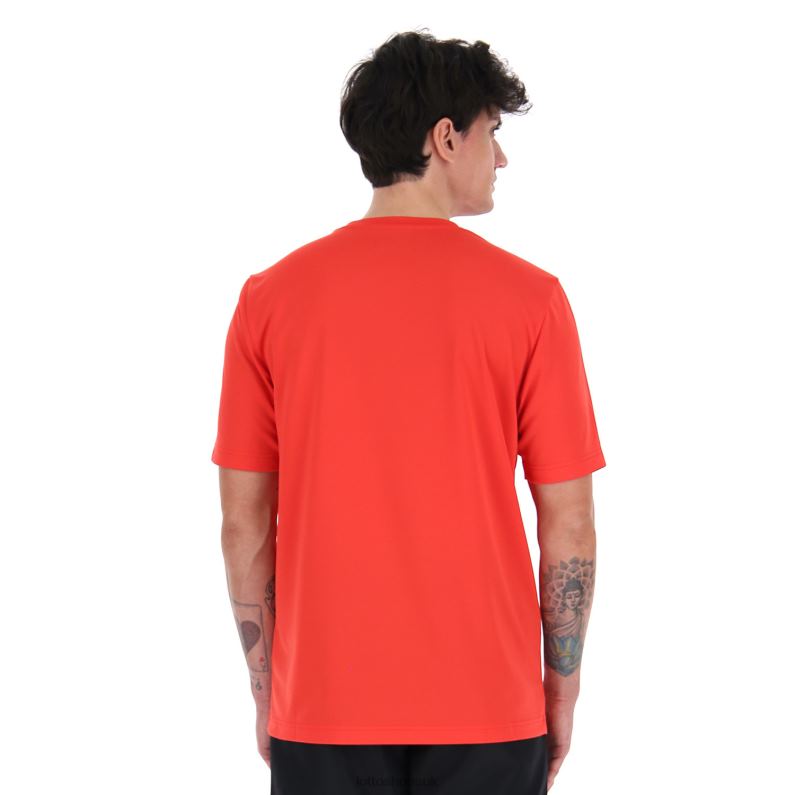 MSP TEE Man 446TN474 Apparel FLAME RED Lotto