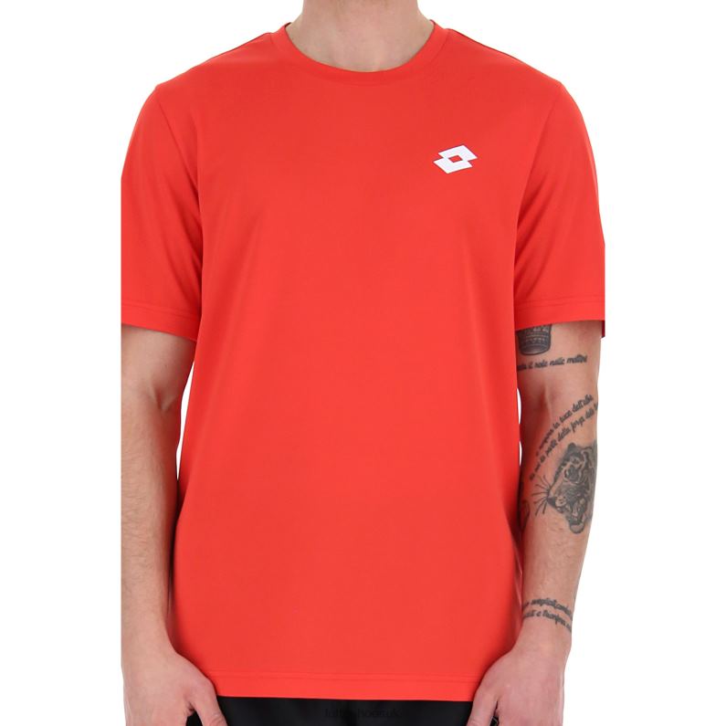MSP TEE Man 446TN474 Apparel FLAME RED Lotto
