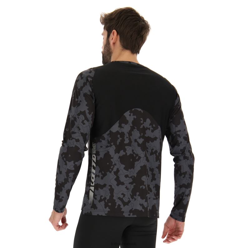 RUN FIT II TEE LS 1 Man 446TN481 Apparel SPORTS Lotto