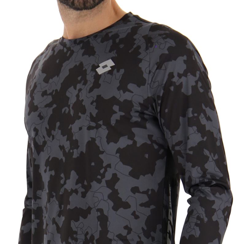 RUN FIT II TEE LS 1 Man 446TN481 Apparel SPORTS Lotto