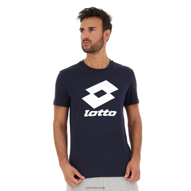 SMART II TEE JS Man 446TN392 Apparel NAVY BLUE Lotto
