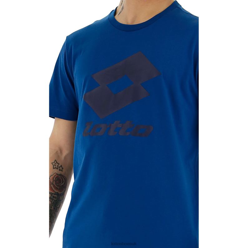 SMART II TEE JS Man 446TN395 Apparel BLUE 302C Lotto