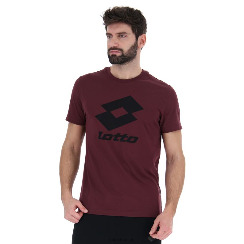 SMART II TEE JS Man 446TN399 Apparel VINEYARD DK RED Lotto