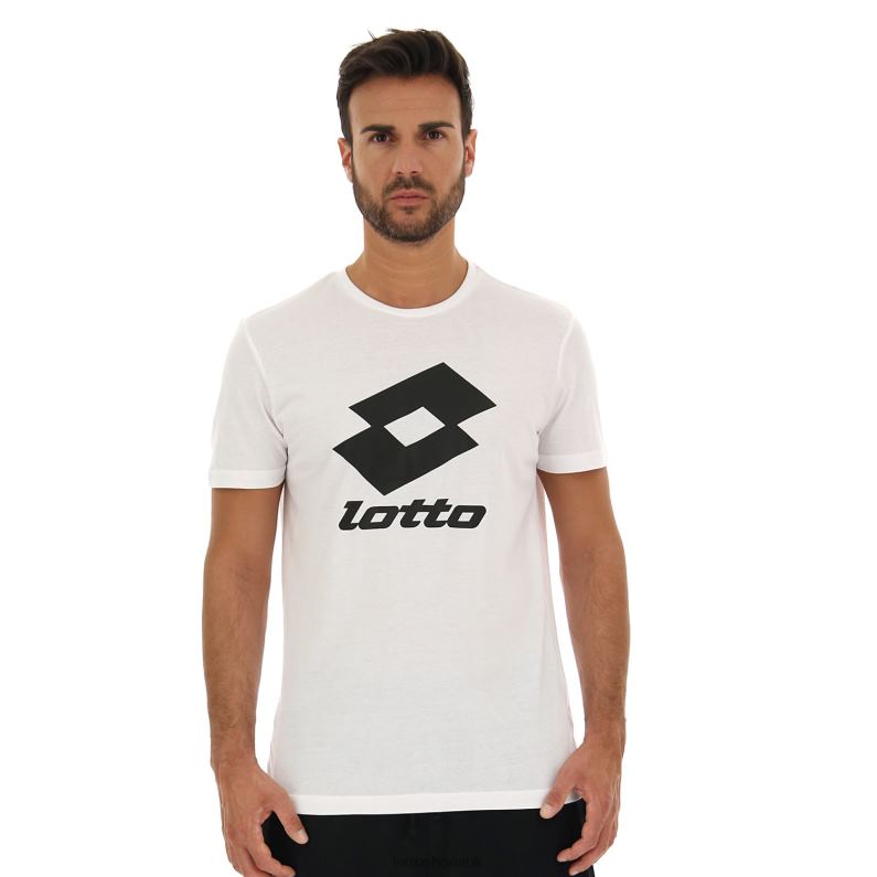 SMART II TEE JS Man 446TN407 Apparel BRIGHT WHITE Lotto
