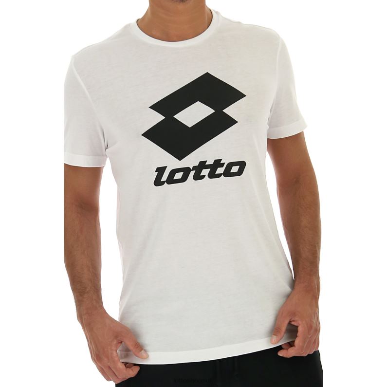 SMART II TEE JS Man 446TN407 Apparel BRIGHT WHITE Lotto