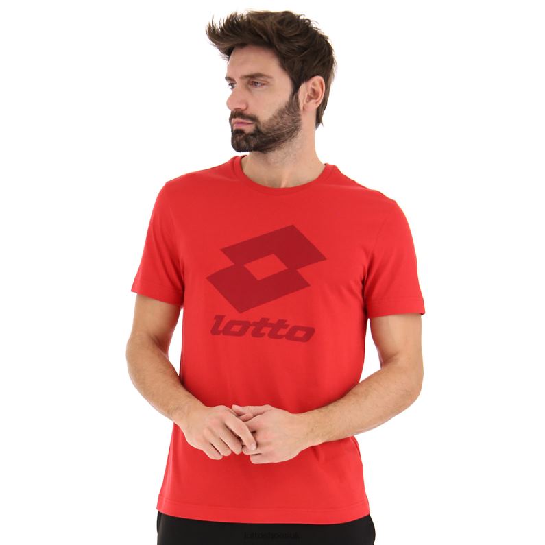 SMART IV TEE 2 Man 446TN449 Apparel TANGO RED Lotto