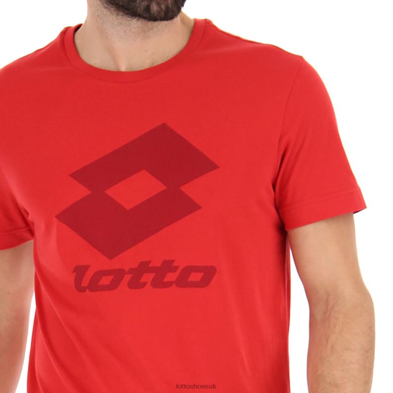 SMART IV TEE 2 Man 446TN449 Apparel TANGO RED Lotto