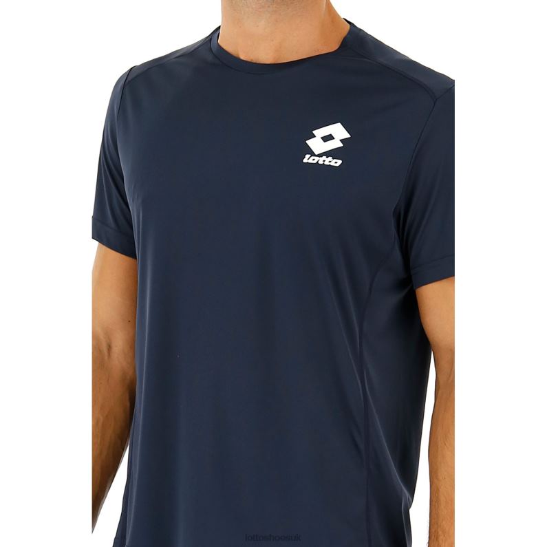 SMART TEE Man 446TN397 Apparel NAVY BLUE/BRIGHT WHITE Lotto