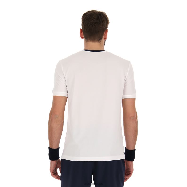 SQUADRA II TEE PL Man 446TN502 Apparel BRIGHT WHITE Lotto