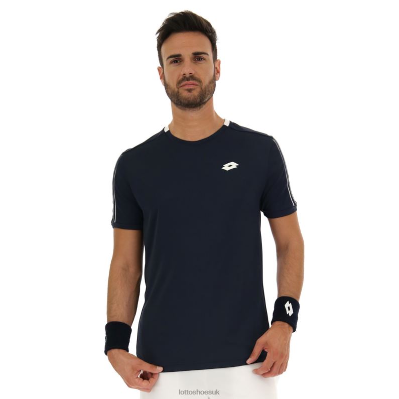 SQUADRA II TEE PL Man 446TN503 Apparel NAVY BLUE Lotto