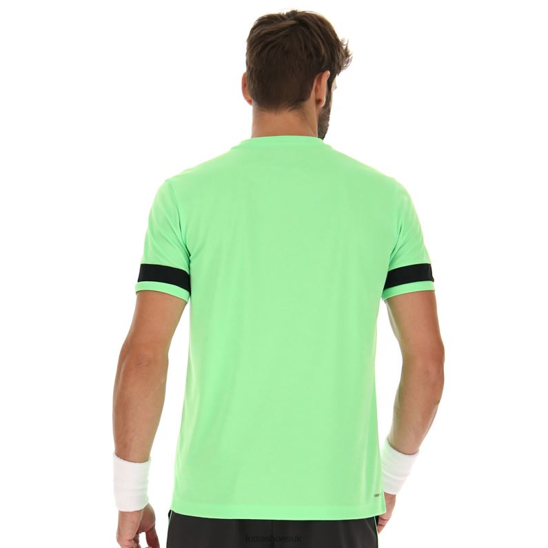 SUPERRAPIDA V TEE Man 446TN504 Apparel GREEN APPLE NEO Lotto