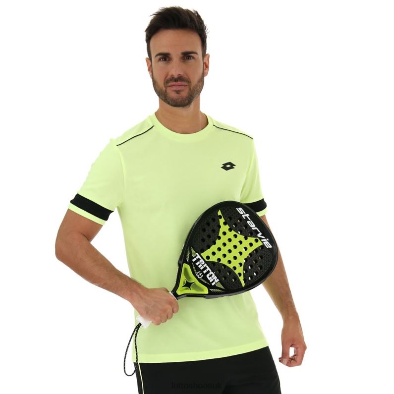 SUPERRAPIDA V TEE PL Man 446TN500 Apparel YELLOW NEON Lotto