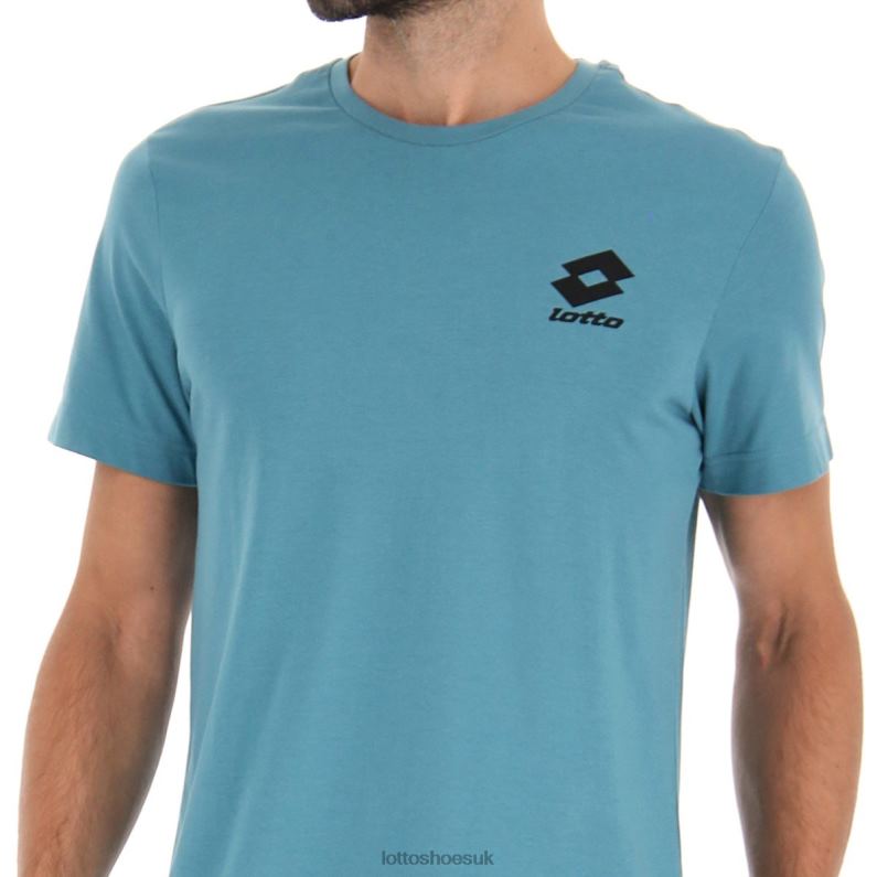 TEE BASIC Man 446TN435 Apparel BRITTANY BLUE Lotto