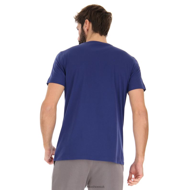 TEE BASIC Man 446TN456 Apparel BLUE PEONY Lotto