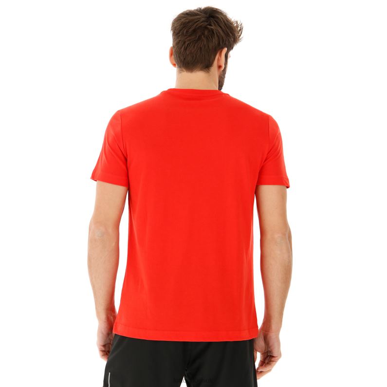 TEE BS JS Man 446TN424 Apparel FLAME RED Lotto