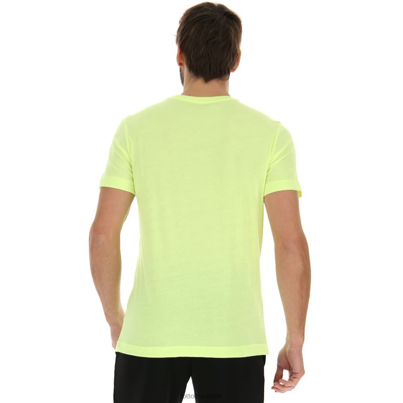 TEE BS JS Man 446TN434 Apparel YELLOW NEON Lotto