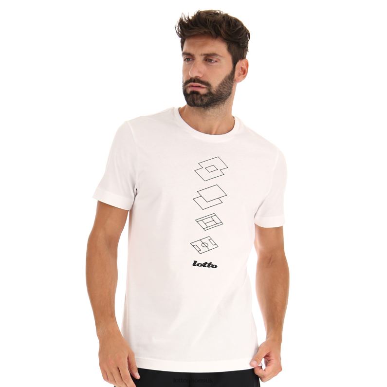 TEE ORIGINS Man 446TN438 Apparel BRIGHT WHITE Lotto