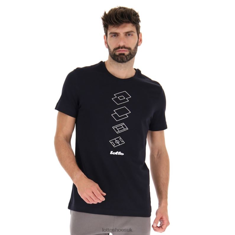 TEE ORIGINS Man 446TN439 Apparel NAVY BLUE Lotto