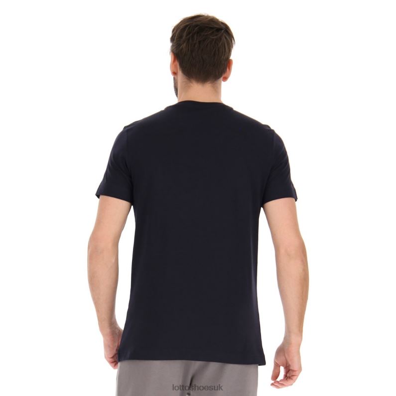 TEE ORIGINS Man 446TN439 Apparel NAVY BLUE Lotto