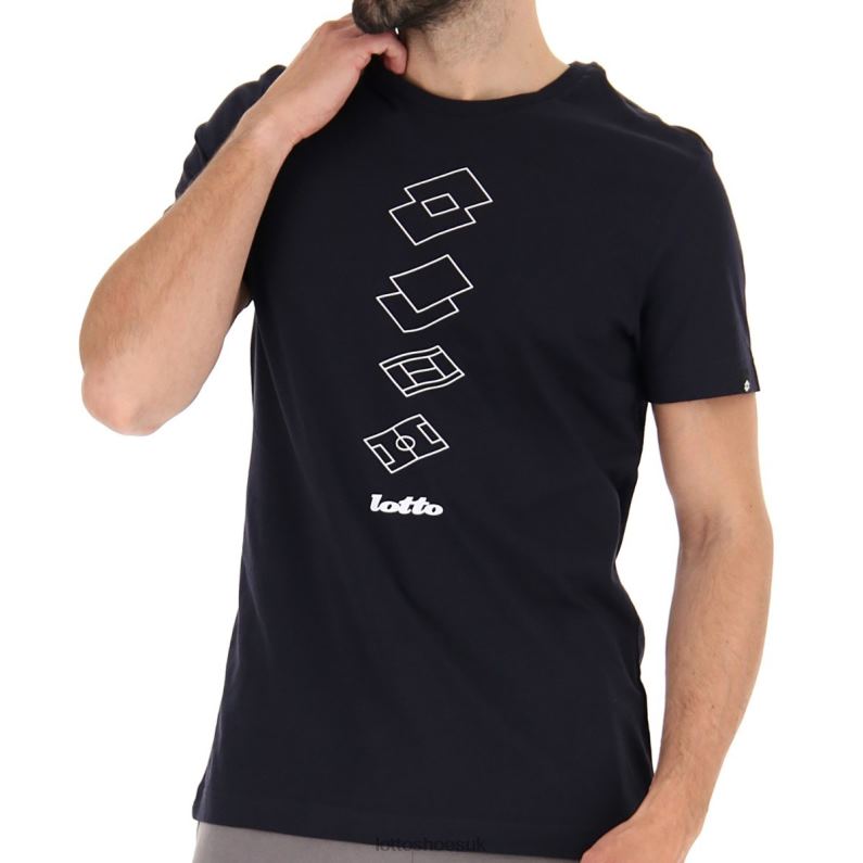 TEE ORIGINS Man 446TN439 Apparel NAVY BLUE Lotto