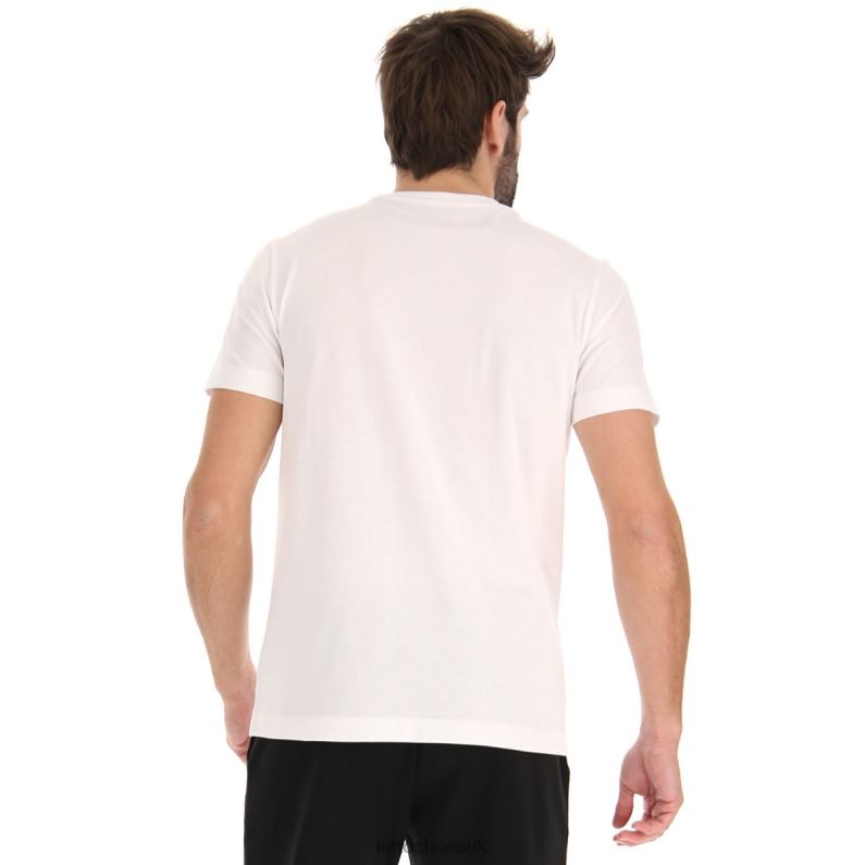 TEE PRISMA IV JS Man 446TN437 Apparel BRIGHT WHITE Lotto