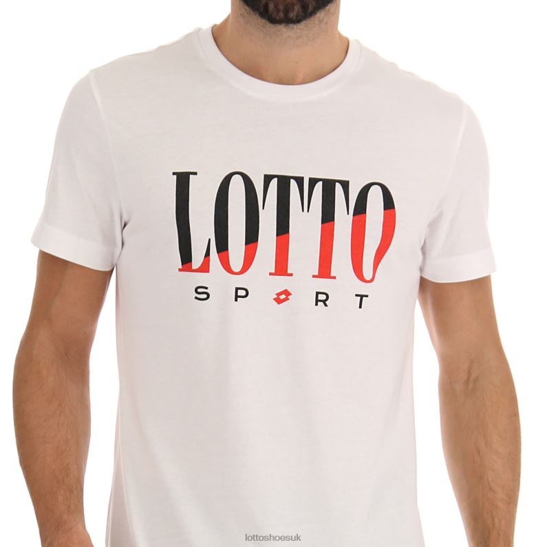 TEE SUPRA VI Man 446TN451 Apparel BRIGHT WHITE Lotto