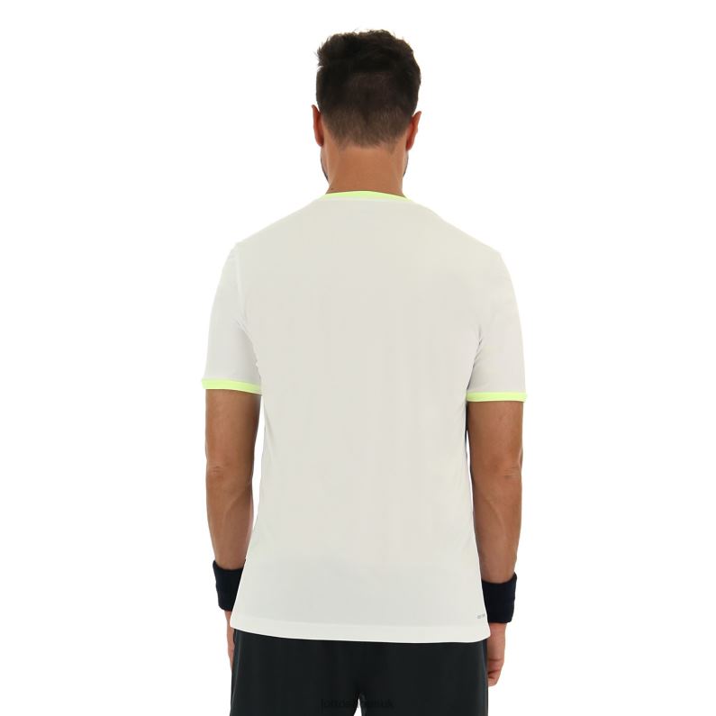 TOP TEN III TEE PRT2 PL Man 446TN517 Apparel BRIGHT WHITE Lotto