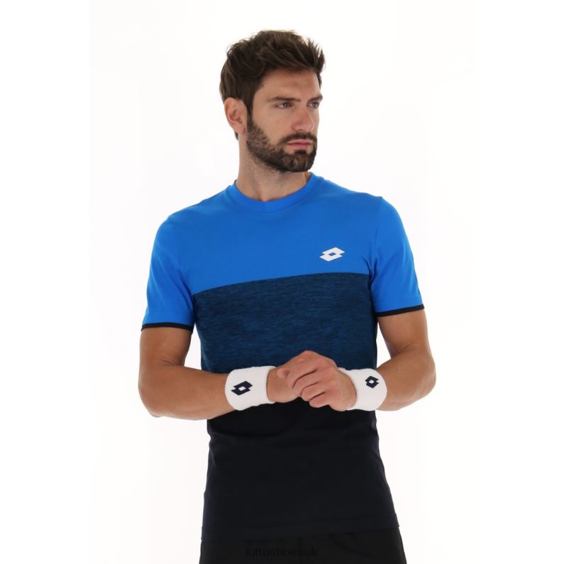 TOP TEN III TEE SML Man 446TN519 Apparel BLUE BAY Lotto