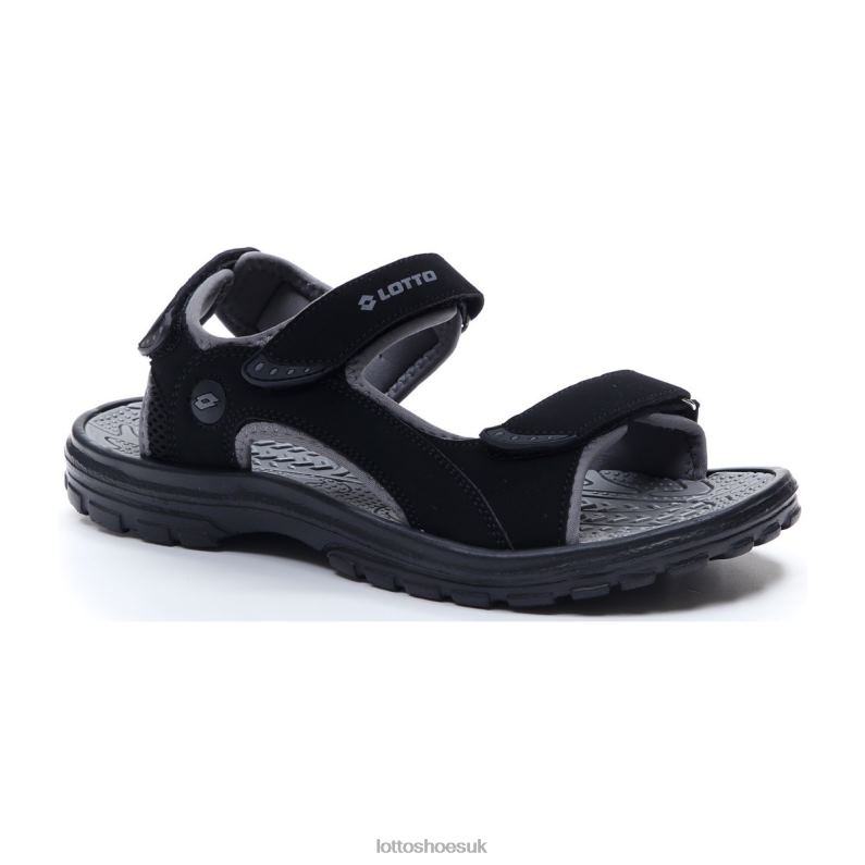 DAKKAR III Man 446TN260 Shoes ALL BLACK Lotto