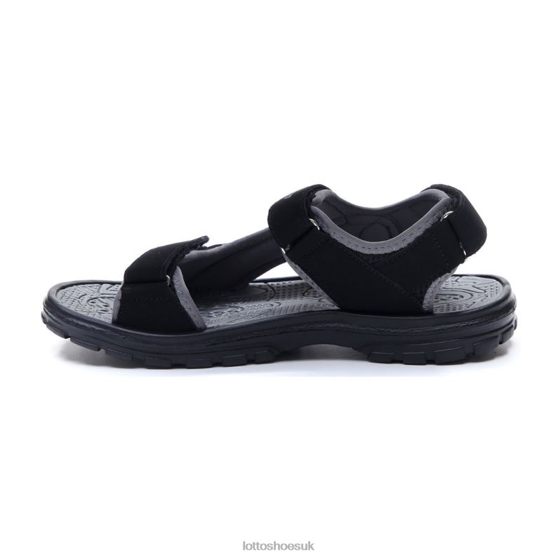 DAKKAR III Man 446TN260 Shoes ALL BLACK Lotto