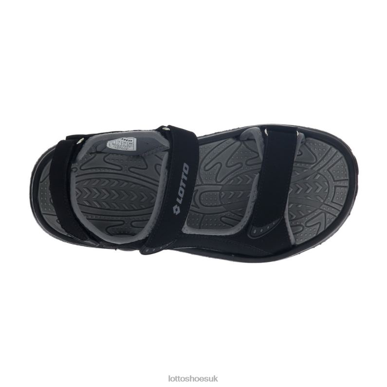 DAKKAR III Man 446TN260 Shoes ALL BLACK Lotto