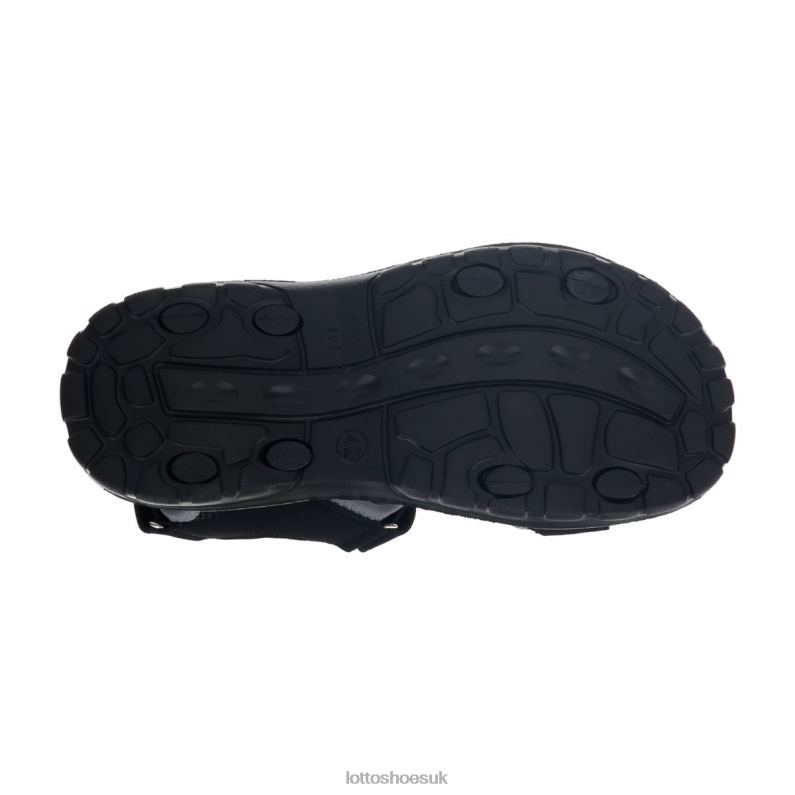 DAKKAR III Man 446TN260 Shoes ALL BLACK Lotto