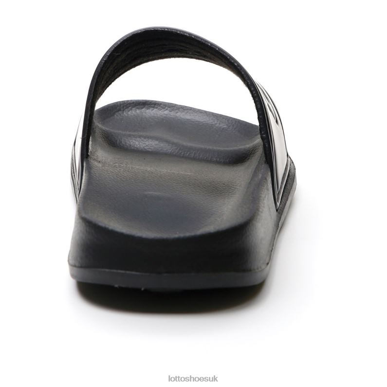 MIDWAY IV SLIDE Man 446TN262 Shoes ALL BLACK Lotto