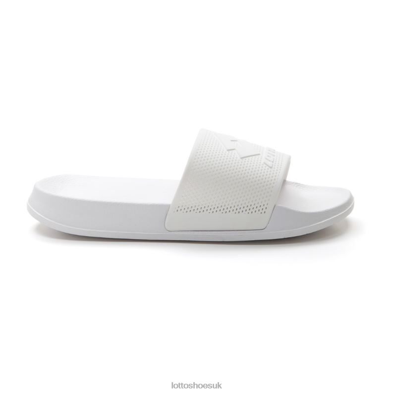 MOKU II SLIDE Man 446TN263 Shoes BRILLIANT WHITE Lotto