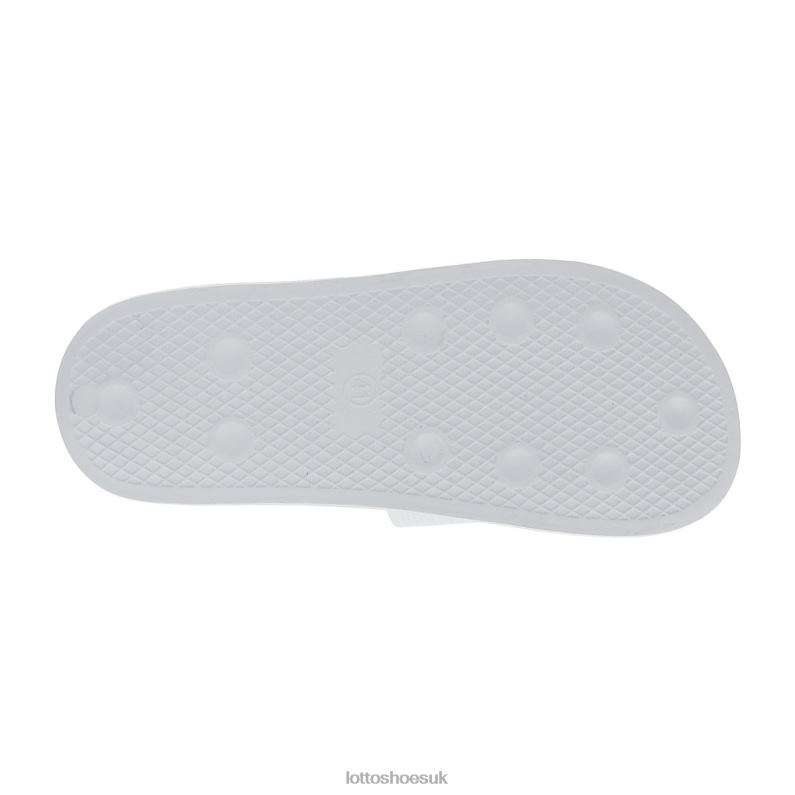 MOKU II SLIDE Man 446TN263 Shoes BRILLIANT WHITE Lotto