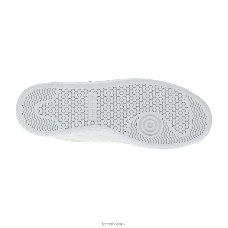 AUTOGRAPH BLOCK Man 446TN1 Shoes WHITE/DRIED TOMATO/ALL BLACK Lotto