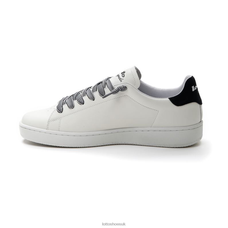 AUTOGRAPH Man 446TN14 Shoes WHITE/ALL BLACK Lotto