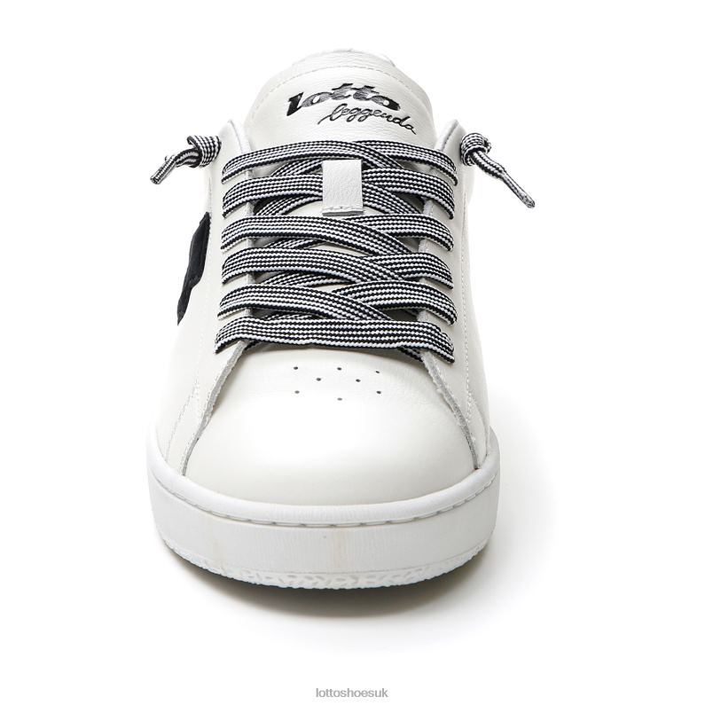 AUTOGRAPH Man 446TN14 Shoes WHITE/ALL BLACK Lotto