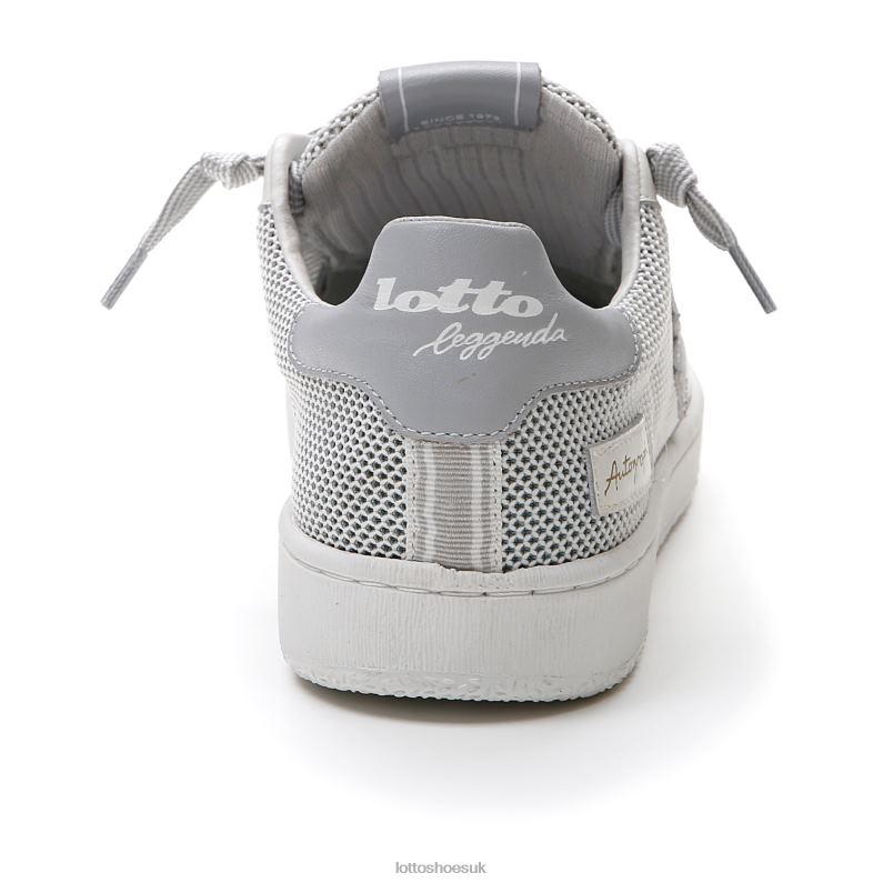 AUTOGRAPH NET Man 446TN44 Shoes WHITE/COOL GRAY 6U Lotto