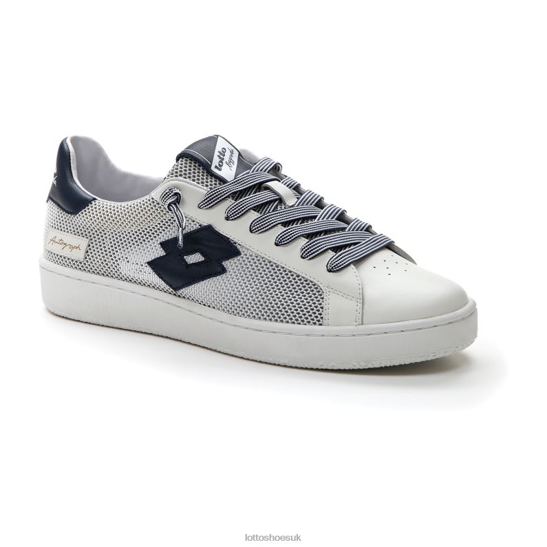 AUTOGRAPH NET Man 446TN45 Shoes WHITE/DRESS BLUE Lotto