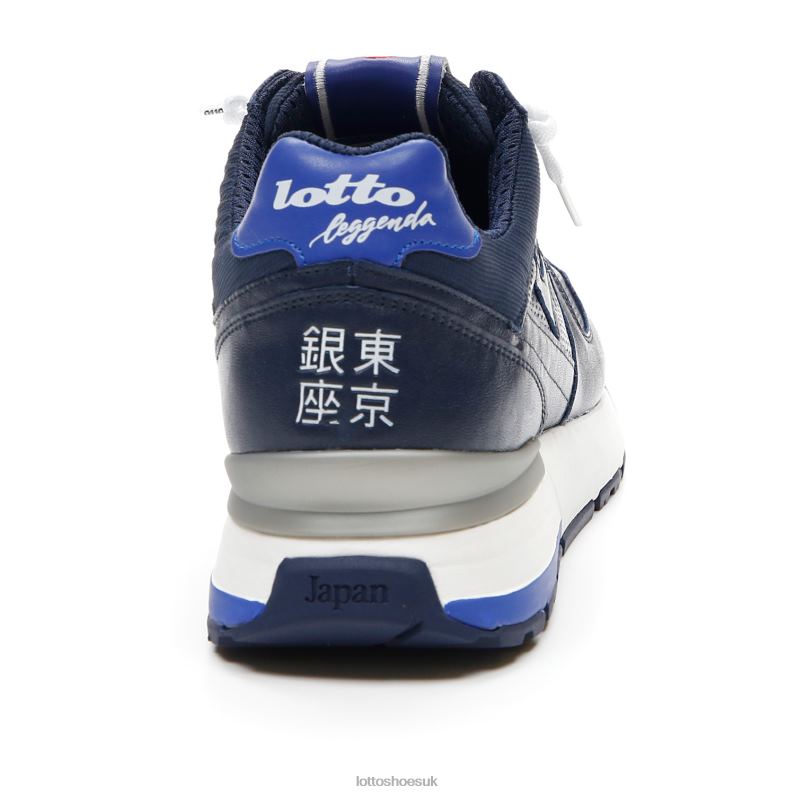 TOKYO GINZA LTH Man 446TN46 Shoes DRESS BLUE/DAZZLING BLUE Lotto
