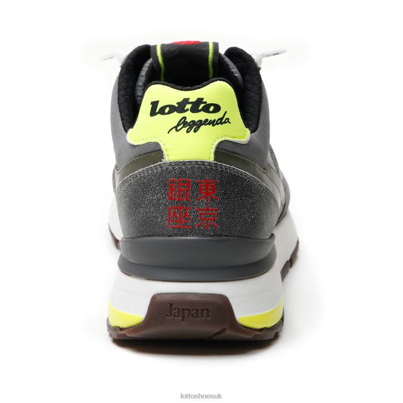 TOKYO GINZA Man 446TN22 Shoes ASH GRAY/ALL BLACK/SHADOW GRAY Lotto