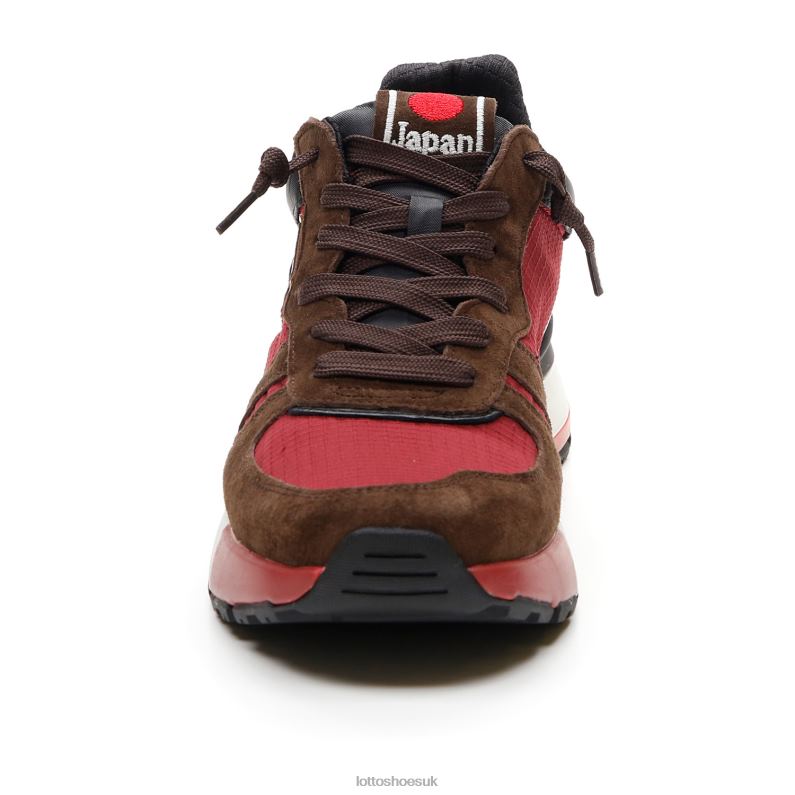 TOKYO SHIBUYA Man 446TN39 Shoes FONDANT BROWN/ALL BLACK/DRIED TOMATO Lotto